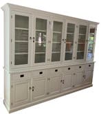 Buffetkast Dronten wit 300cm, Ophalen of Verzenden, Nieuw