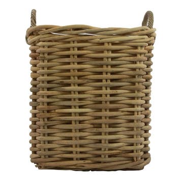 ratan mand vierkant 44x44x59cm, Verzenden, Nieuw