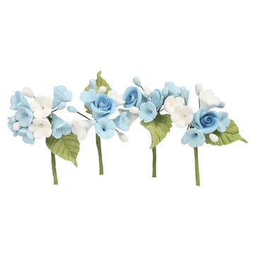 Culpitt Gumpaste Spray Blauwe Mini Rozen 4st., Verzenden, Nieuw