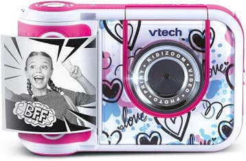 Kindercamera Instant Print - Roze | Tweedekansje | OP=OP, Ophalen of Verzenden, Nieuw, Ontdekken
