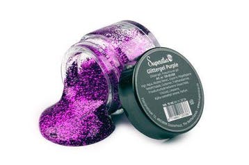 Glittergel paars superstar, Verzenden, Nieuw, Feestartikel