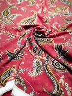 B382- 520 x 130 cm - Splendido Chiffon plissé in seta -