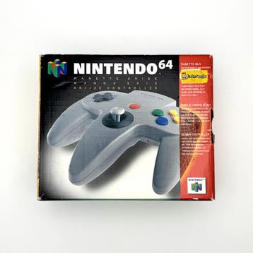 Nintendo 64 Grey Controller - Nintendo 64 N64 - PAL EUR - C…, Spelcomputers en Games, Ophalen of Verzenden, Zo goed als nieuw
