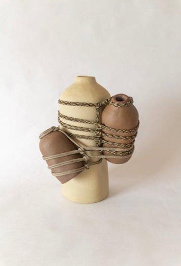 Lucas Huillet - Vaas - Bond - Steengoed - Vase Bond
