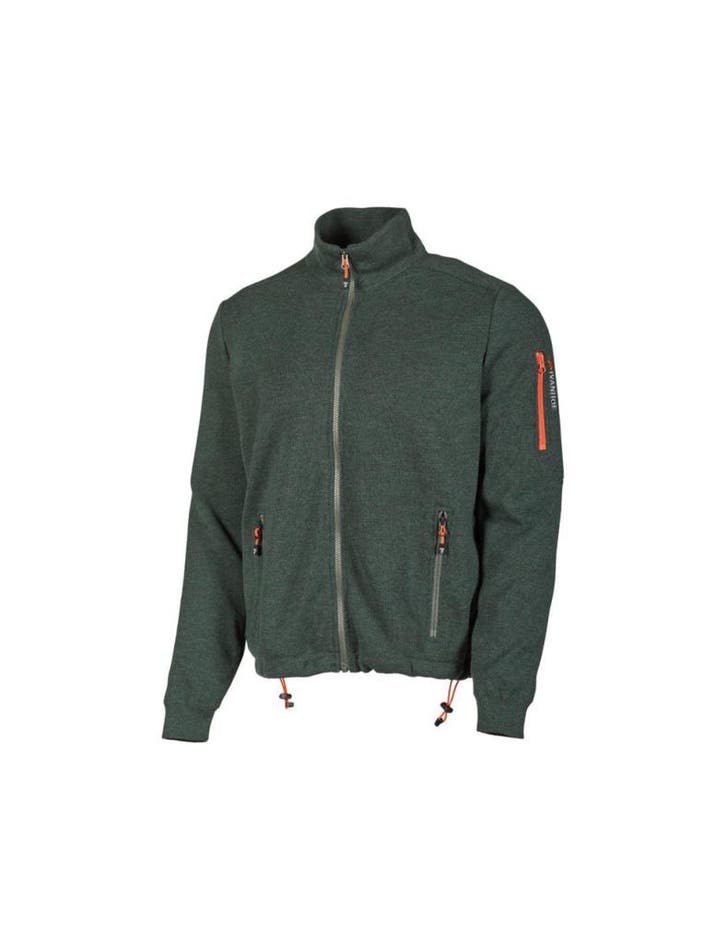 Ivanhoe vest Hadar Full Zip Windbreaker - fijne merinowol..., Kleding | Heren, Truien en Vesten, Groen, Nieuw, Verzenden
