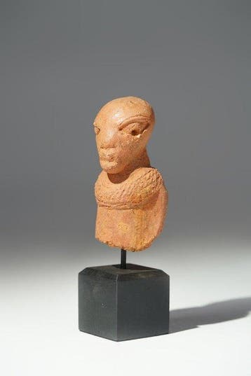 Een beeld uit terracotta. - Nok - Nigeria (Zonder