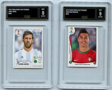 Panini 2014/18 - World Cup - GMA 9 - Lionel Messi, Cristiano, Nieuw