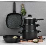 Korkmaz Ornella Braadpan 28 cm – Aluminium Pan 8L Met Deksel, Huis en Inrichting, Keuken | Potten en Pannen, Ophalen of Verzenden
