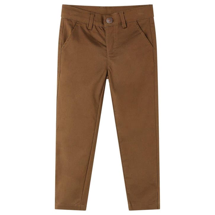 vidaXL Kinderbroek 92 cognackleurig, Kinderen en Baby's, Kinderkleding | Overige, Nieuw, Verzenden