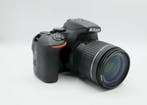 Nikon D5600 body + AF-P 18-55mm VR OCCASION (508), Ophalen of Verzenden, Zo goed als nieuw