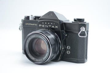 Asahi, Pentax Spotmatic + Super-Multi-Coated Takumar, Nieuw