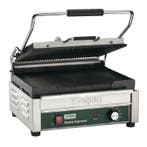Contactgrill/Panini grill l gietijzer | Geribd | 2.4kW |, Verzenden, Nieuw in verpakking