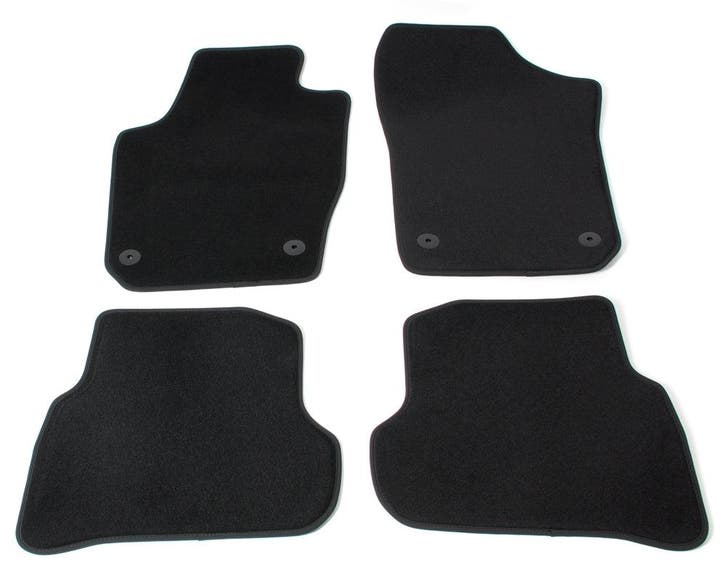 Velours automatten - VW Polo 6R, 6C 2009-2018, Auto diversen, Automatten, Nieuw, Verzenden