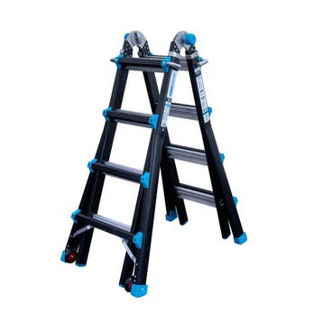 Professionele vouwladder Eurostairs 4x4, Doe-het-zelf en Verbouw, Ladders en Trappen, Verzenden, Nieuw