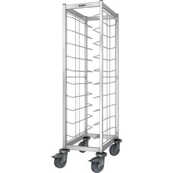 RVS Dienbladenwagen | 10 dienbladen | 54x63,5x167,8 cm B.PRO, Verzenden, Nieuw in verpakking