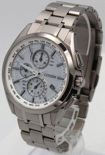 Citizen - ATTESA Eco-Drive Radio Controlled Titanium -, Nieuw