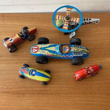 Vintage Toy - Blikken speelgoed - Vintage Tin Toy Vehicle