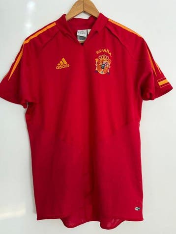 Spain - Euro 2004 Portugal Home Shirt - Raúl #7 - Size XL, Nieuw