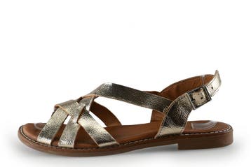 Oh My Sandals Sandalen in maat 37 Zilver, Kleding | Dames, Schoenen, Overige kleuren, Verzenden, Sandalen of Muiltjes, Zo goed als nieuw