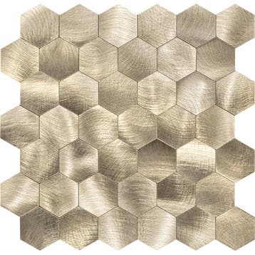 Zelfklevende Mozaïek Tegel - Afimera Hexagon XL - Geborsteld, Ophalen of Verzenden, Nieuw