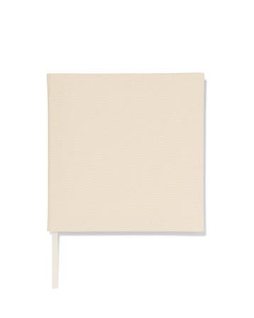 HEMA Gastenboek 24x24.5 linnen ecru, Verzenden, Nieuw