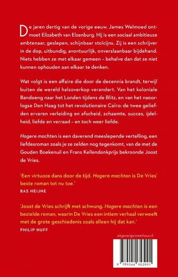 Hogere machten 9789044653991 Joost de Vries, Boeken, Verzenden, Gelezen, Joost de Vries