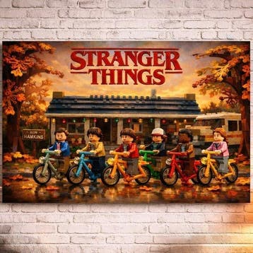 Lego Merchandise - Art - Stranger Things - LEGO Art, Nieuw