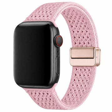 Apple Watch bandje Knit - nylon - roze - Roze / 38 · 40 ·, Verzenden, Nieuw