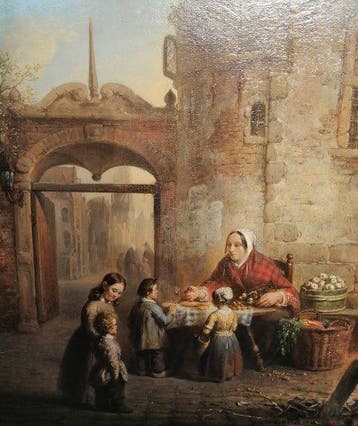 Thomas Teekes Oostenga (1812-1865) - Groente en fruit