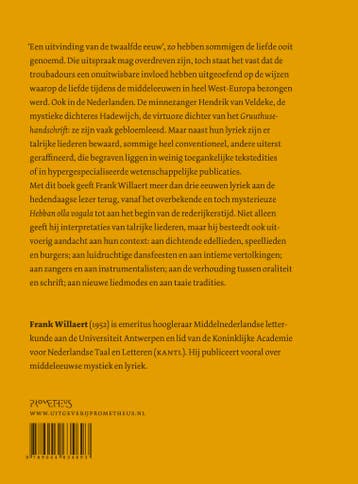 Het Nederlandse liefdeslied in de middeleeuwen 9789044634693, Verzenden, Gelezen, Frank Willaert