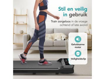 TibaGoods Loopband - Elektrisch - Snelheid 1 t/m 6 km/h -, Verzenden, Zo goed als nieuw