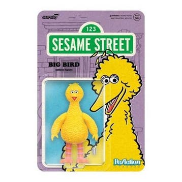 Super7 - ReAction - Sesame Street - Big Bird (Wave 03) -, Verzenden, Nieuw