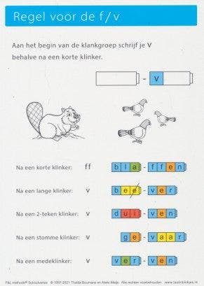 Taal in Blokjes Regels voor f/v (per stuk), Boeken, Verzenden, Nieuw
