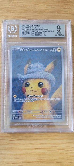 Pokémon - 1 Graded card - Pikachu 085 Promo card, Full art -, Nieuw