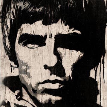 David Law (1967) - Liam Gallagher (Stencil)