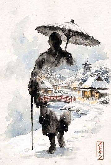 MEDSAN - The Snow Monk () - UNIQUE WORK