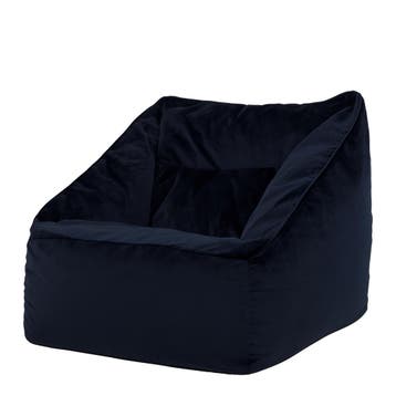 Natalia Zitzak Stoel Velvet - Navy, Verzenden, Nieuw