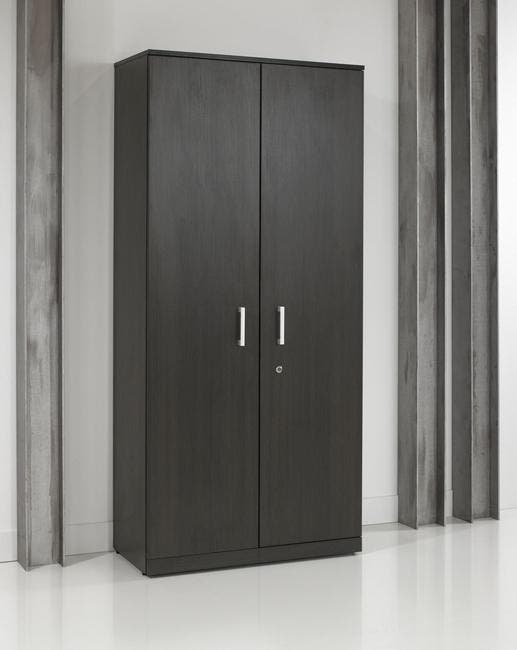 Executive klapdeurkast, 200x90x42 cm, black oak, Huis en Inrichting, Kasten | Boekenkasten, Nieuw, Ophalen of Verzenden