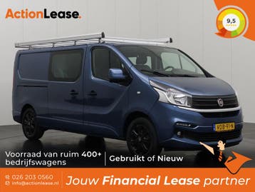 Fiat Talento Dubbel cabine L2 H1 2019 Diesel Handgeschakeld, Auto's, Zwart, Blauw, Nieuw, Te koop