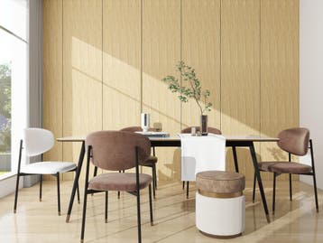 Decopanel Eiken Naturel 270 x 60 cm Akoestische wandpanelen, Huis en Inrichting, Ophalen of Verzenden, Nieuw