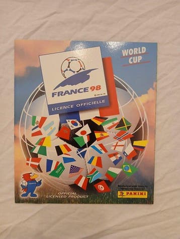 Panini WC France 98 Onbeschreven Empty Album - Near Mint, Nieuw