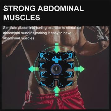 EMS Spierstimulator: Draadloze Trainer voor Buik en Armen me, Verzenden, Nieuw