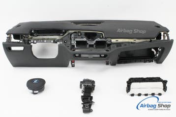 Airbag set Dashboard HUD wit stiksel BMW i4 G26 2022-..., Gebruikt, BMW