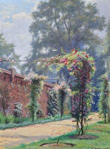 Charles Ernest Butler (1864–1933) - Le Jardin fleuri