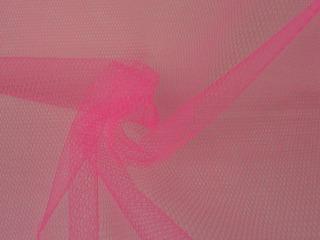 Tule – Fuchsia, 120 cm of meer, Ophalen of Verzenden, Roze, Polyester