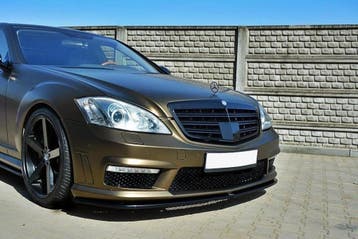 Front Splitter MERCEDES S-KLASSE W221 AMG, Verzenden