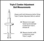 H&R TC114 Triple Camber Adjustment Bolts - 14mm, Ophalen of Verzenden, Nieuw