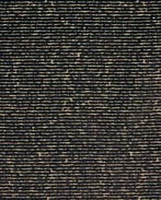 Gordijn-/Meubelstof Velvet Zwart/Goud, Nieuw, Zwart