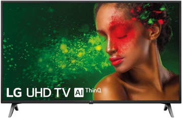 LG 49UM7100PLB - 49 inch 4K Ultra HD 60Hz smart LED TV, Ophalen, LED, Zo goed als nieuw, 100 cm of meer