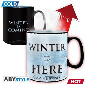 Game of Thrones Winter is Here Heat Change Mok, Verzamelen, Ophalen of Verzenden, Nieuw